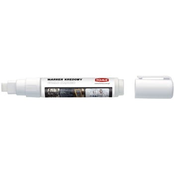 Marker kredowy TOMA 8mmx5mm biały c84a6cc0aef5d87c5d5f250918e66637