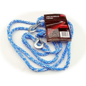 Linka holownicza pleciona 2,5 t z hakami