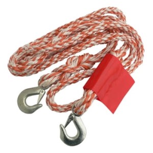 Linka holownicza pleciona 3,5 t z hakami