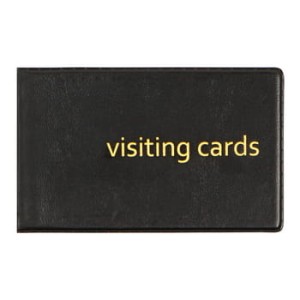 Wizytownik na 24 wizytówki miks kolorów