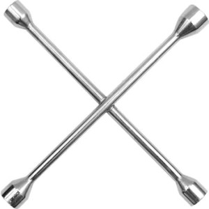 VOREL Klucz do kół krzyżakowy/polerowany