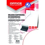 Okładki do bindowania OFFICE PRODUCTS karton A4 250 gsm błyszczące 100szt białe
