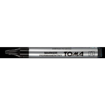 Marker permanentny niebieski TO-090 Toma 10 sztuk Marker permanentny niebieski TO-090 Toma 10 sztuk