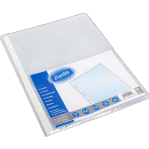 Koszulki groszkowe 50 mic, A4 100 sztuk Bantex