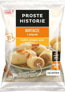Mrożone kartacze z mięsem Proste Historie 500 g