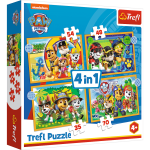 Puzzle 4w1 Psi Patrol Trefl mix
