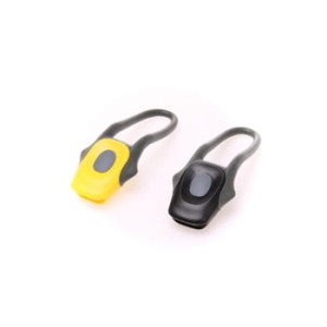 Lampki silikonowe 2 szt Czarno Żółte