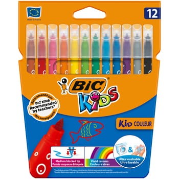BIC Kids Kid Couleur Flamastry Pudełko 12szt 502b2deb1517f2ba5f7e28f67bf7376f