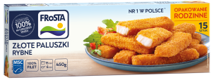 Mrożonka Frosta Złote Paluszki z fileta 450 g