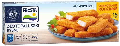 Mrożonka Frosta Złote Paluszki z fileta 450g