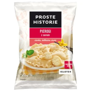 Mrożone pierogi z serem Proste Historie 450 g