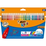 BIC Kids Kid Couleur Flamastry Pudełko 24 szt