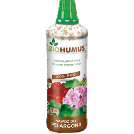 Biohumus - nawóz do pelargonii 1 l - AGRECOL Biohumus - nawóz do pelargonii 1l -AGRECOL