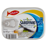 Graal sardynki w oleju 110 g