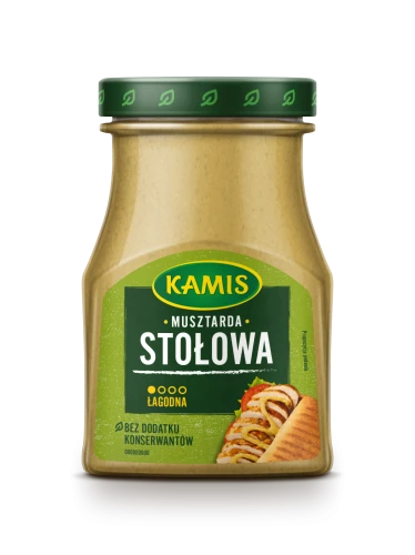 Musztarda stołowa Kamis 185g