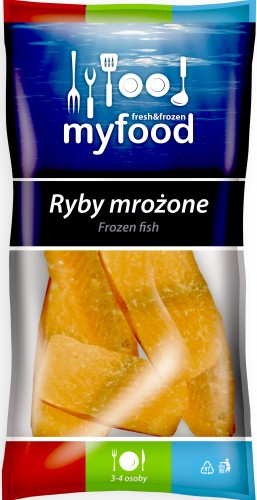 Mrożony łosoś atlantycki kawałki MyFood 450g
