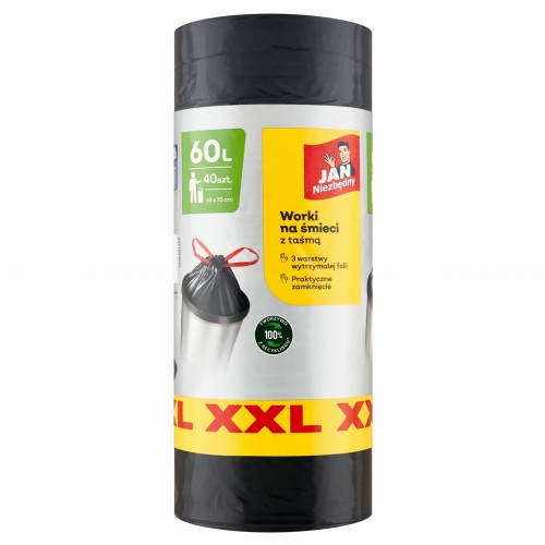 Worki na śmieci jan niezbędny 60 l 40 sztuk Worki-na-smieci-jan-niezbedny-60-l-40-sztuk.jpg