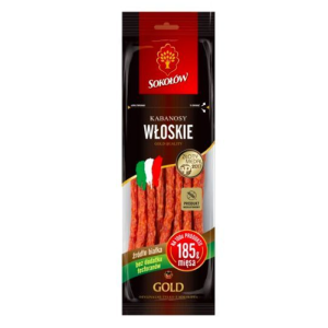 Kabanosy włoskie Gold Sokołów 100 g
