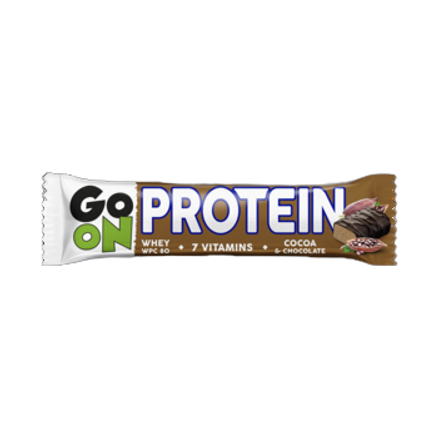 Go on baton proteinowy o smaku kakaowym Sante 50 g Go on baton proteinowy o smaku kakaowym Sante 50g