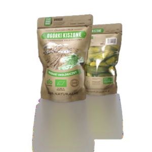 Ogórki kiszone BIO 980 g (paczkowane)