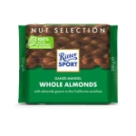 Ritter Sport czekolada mleczna z całymi migdałami 100 g