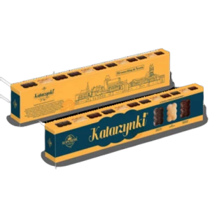 Kopernik Katarzynki 3 rodzaje (pierniki nieoblewane, w czekoladzie deserowej, w gorzkiej czekoladzie) 351 g (94g+123g+134g)
