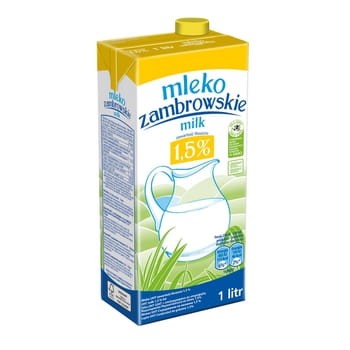 Mleko Zambrowskie UHT 1,5% 1 l Mlekpol x 12 88483698_0_350_350.jpg