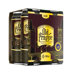 'Piwo Old Prague Bohemian Premium Dark Lager 4x500 ml, puszka