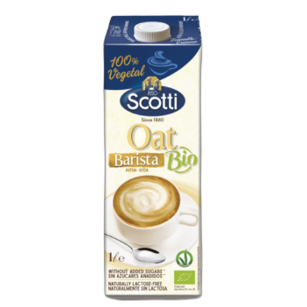 Riso Scotti Oat Barista - Barista Bio napój owsiany 1 l Riso Scotti Oat Barista - Barista Bio napój owsiany 1 L