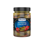Ogórki korniszony z papryką chili 327 ml Helcom
