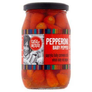 Casa de Mexico papryka pepperoni czerwona baby 325 g