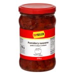 TOPSELLER Pomidory suszone paski w oleju z ziołami 270 g/150 g