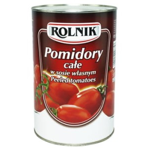 Pomidory całe w sosie własnym 4250 ml Rolnik