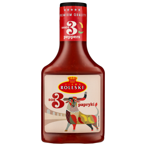 Roleski sos 3 papryki 360g