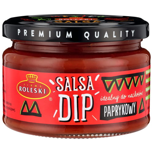 Roleski Salsa dip paprykowy 240g