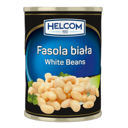 Fasola biała Canellini 2650 ml Helcom Fasola biała Canellini 2650 ml Helcom