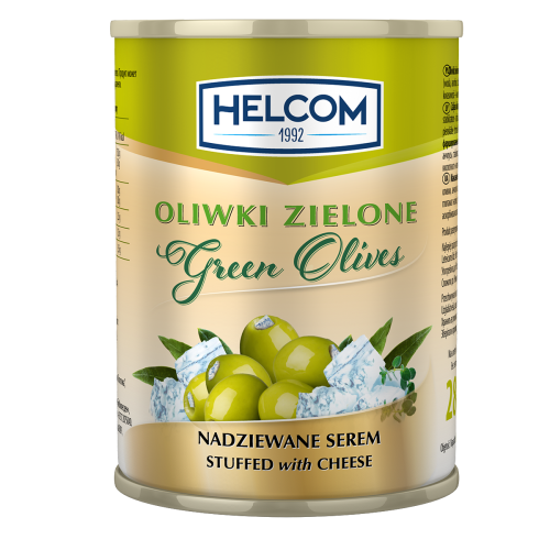 Oiwki zielone nadziewane serem 300 ml HELCOM Oiwki zielone nadziewane serem 300ml HELCOM