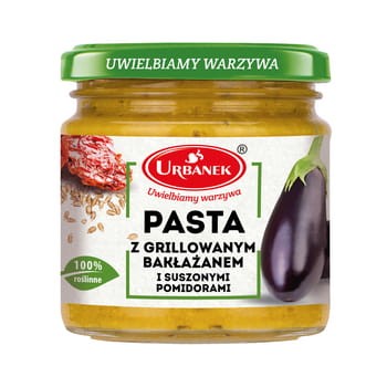 Pasta z grillowanym bakłażanem i suszonymi pomidorami 180 g Urbanek 14475396_0_1736483915694.jpg