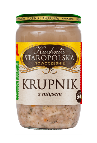 Kuchnia Staropolska Krupnik z mięsem 660g