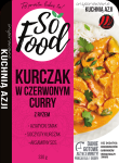 Kurczak w czerwonym sosie curry z ryżem 330 g So Food