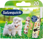 SALVEQUICK plastry dla dzieci Animal planet 20 szt.