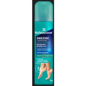 NIVELAZIONE Aktywny dezodorant do stóp 4w1 180 ml