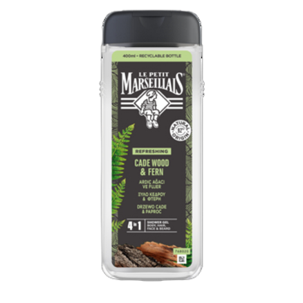 Le Petit Marseillais Men żel pod prysznic Drzewo Cade 400 ml Le Petit Marseillais Men żel pod prysznic Drzewo Cade 400 ml