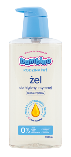 BAMBINO RODZINA żel do higieny intymnej 400 ml