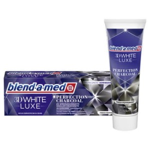 Blend-a-Med 3D White Luxe Perfection Charcoal Pasta do zębów ze sproszkowanym węglem drzewnym 75 ml
