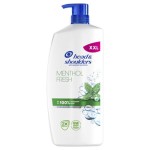 Head & Shoulders Menthol Fresh Codzienny szampon przeciwłupieżowy z pompką 800 ml