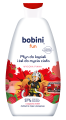 BOBINI Fun Płyn do kąpieli i żel do mycia Wysoka piana o zapachu malin 500ml