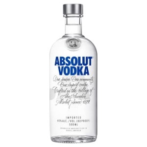 'Wódka Absolut Blue 40% 500 ml