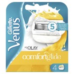 Venus ComfortGlide Coconut plus Olay Wkłady do maszynki 4 szt.