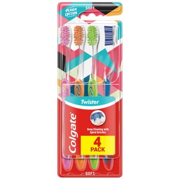 Colgate Twister Limited Edition Szczoteczka do zębów Miękka 4 sztuki 52811262_0_1736809260348.jpg